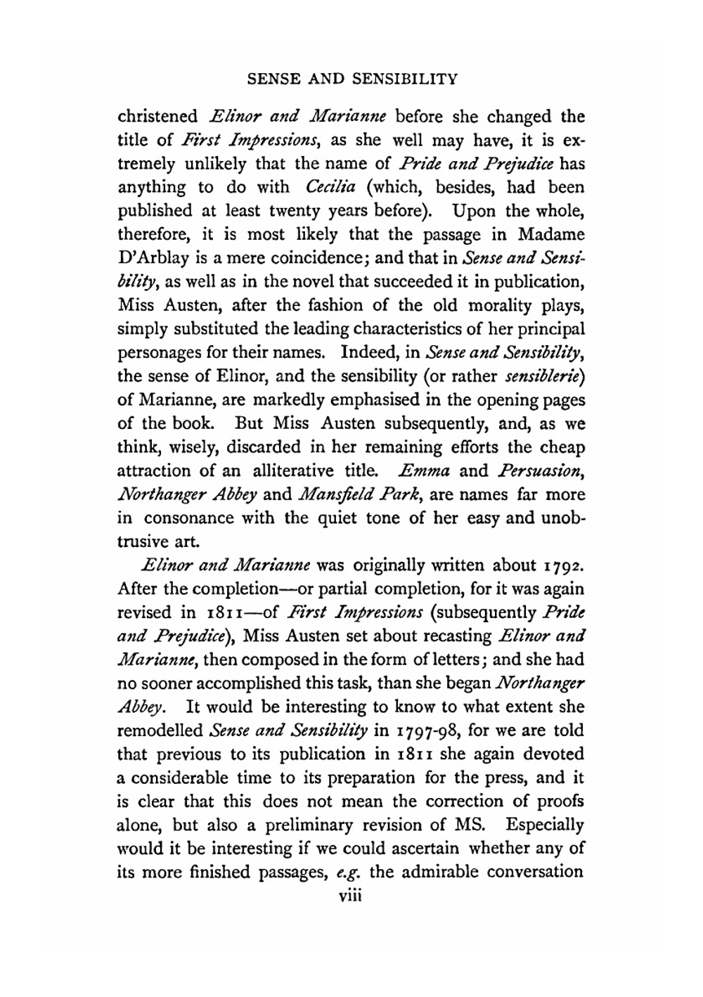 Sense and Sensibility | Jane Austen