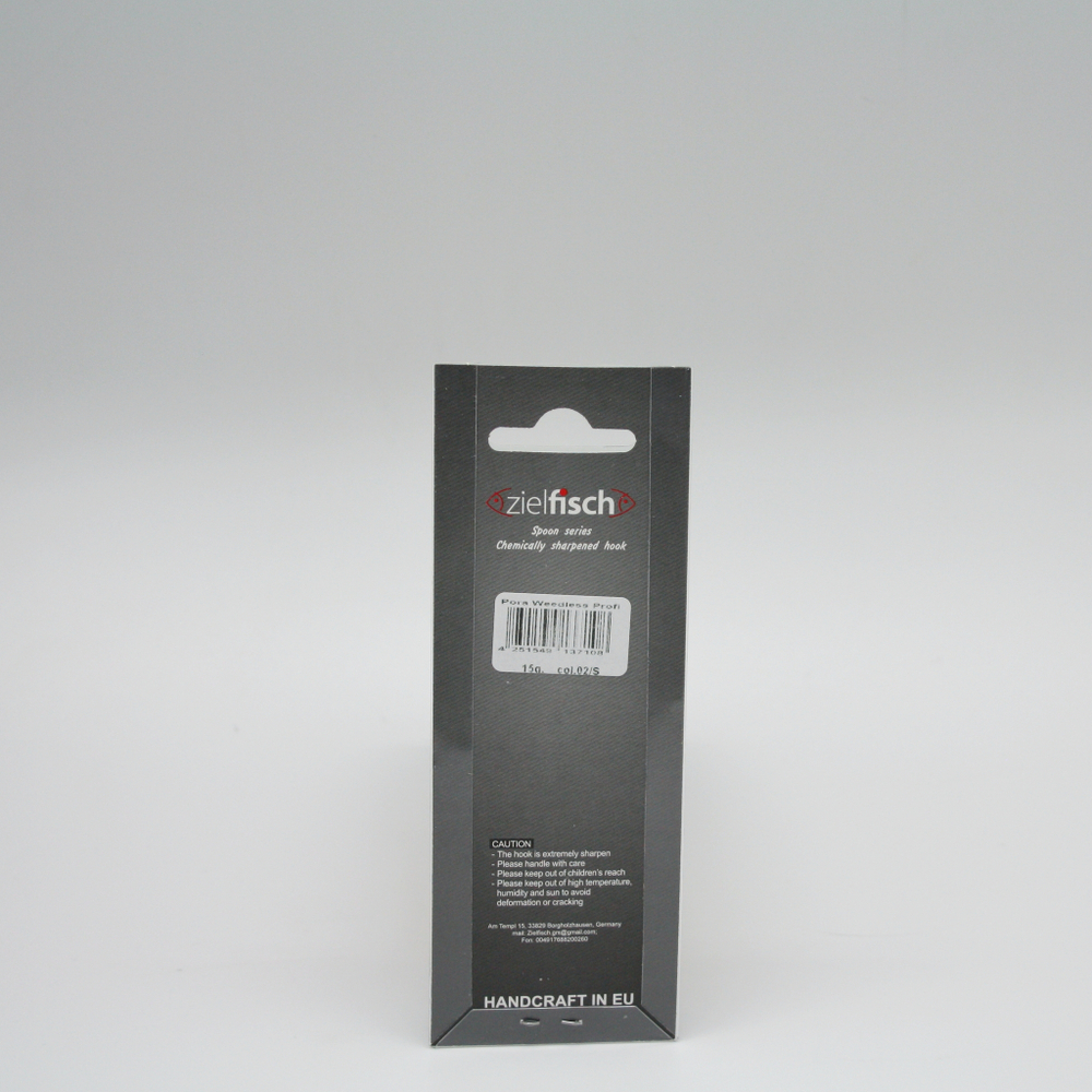 Блесна Trout BaitPORA WEDLESS PROFI незацепл,02S 15гр