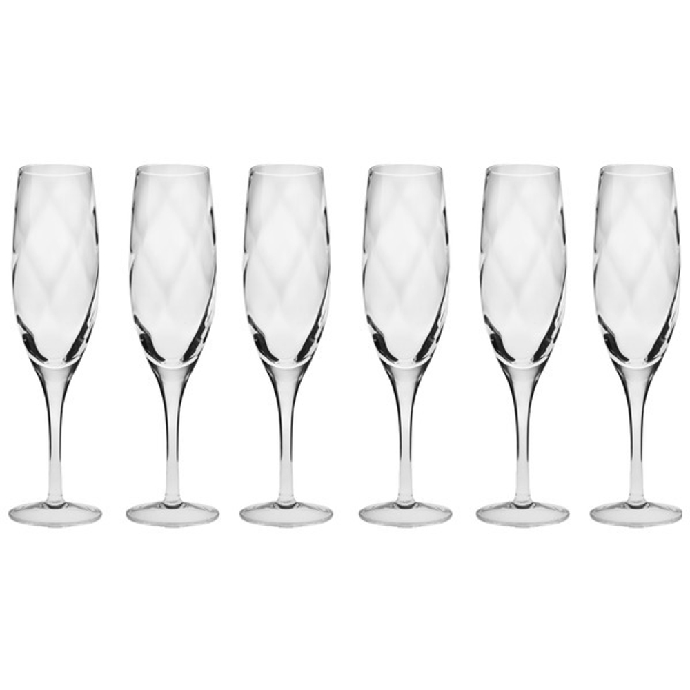 Набор фужеров для шампанского 6шт 170мл Krosno Романтика