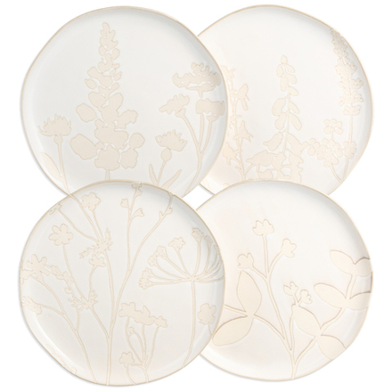 НАБОР ТАРЕЛОК ОБЕДЕННЫХ BRONCO "FIELD" 4 ШТ 25,5*2,5 СМ (КОР=6НАБ.)