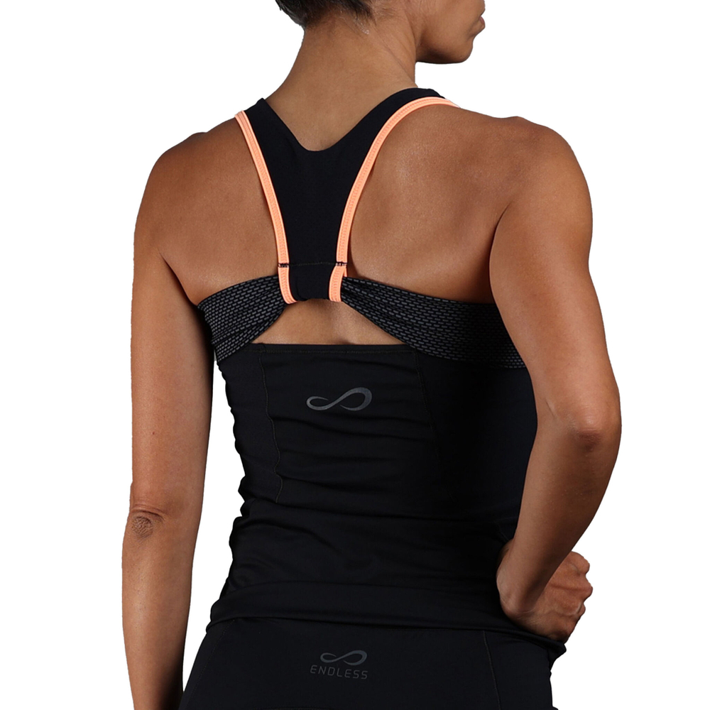 Женская теннисная майка Endless Starlett Tank Top Women - Black