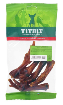 Titbit лапки куриные Вяленые мягкая упаковка