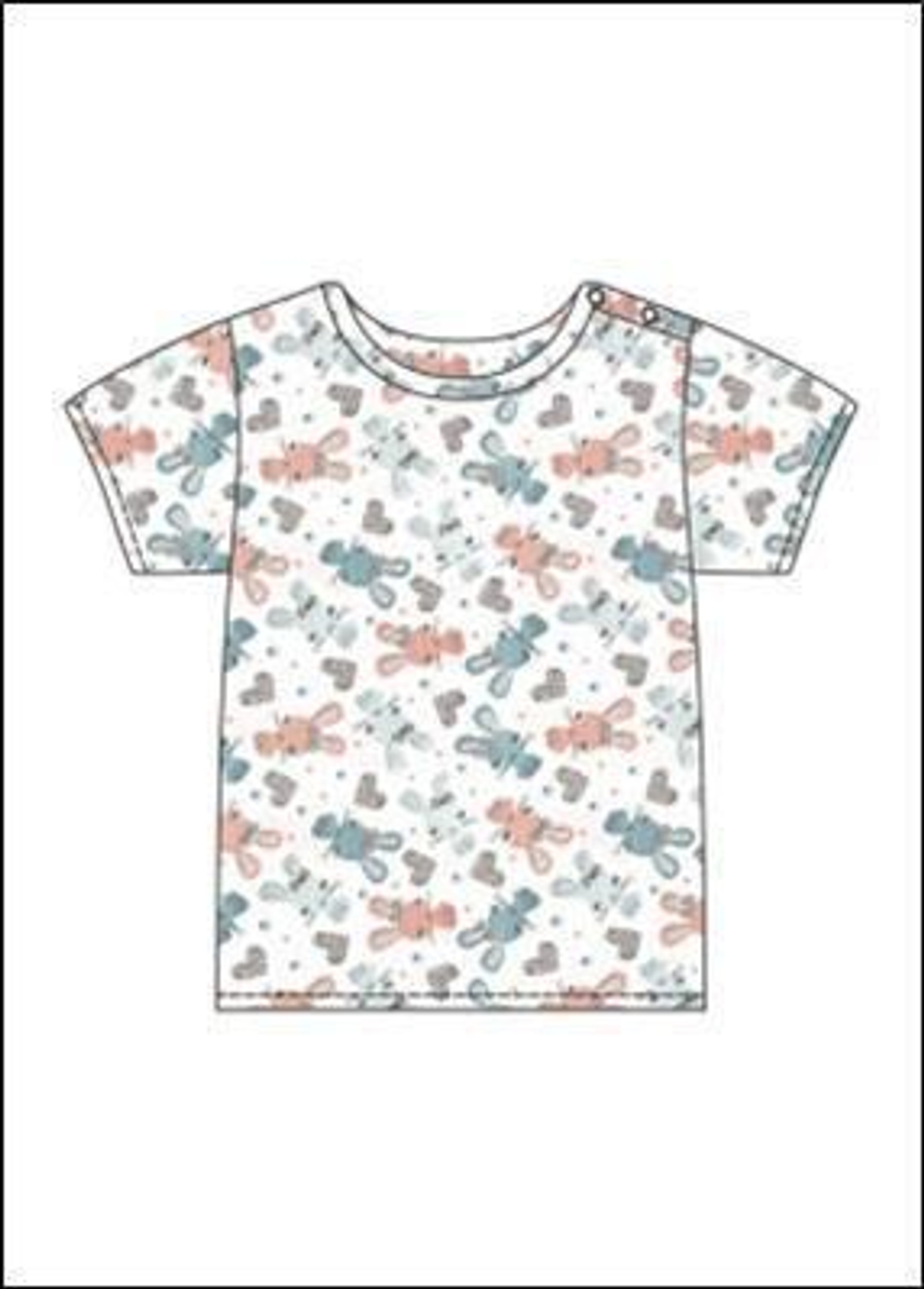 Боди д/новорожд. Б-26/2 р.74 "Лодочка-2" молочный (Ивашка)