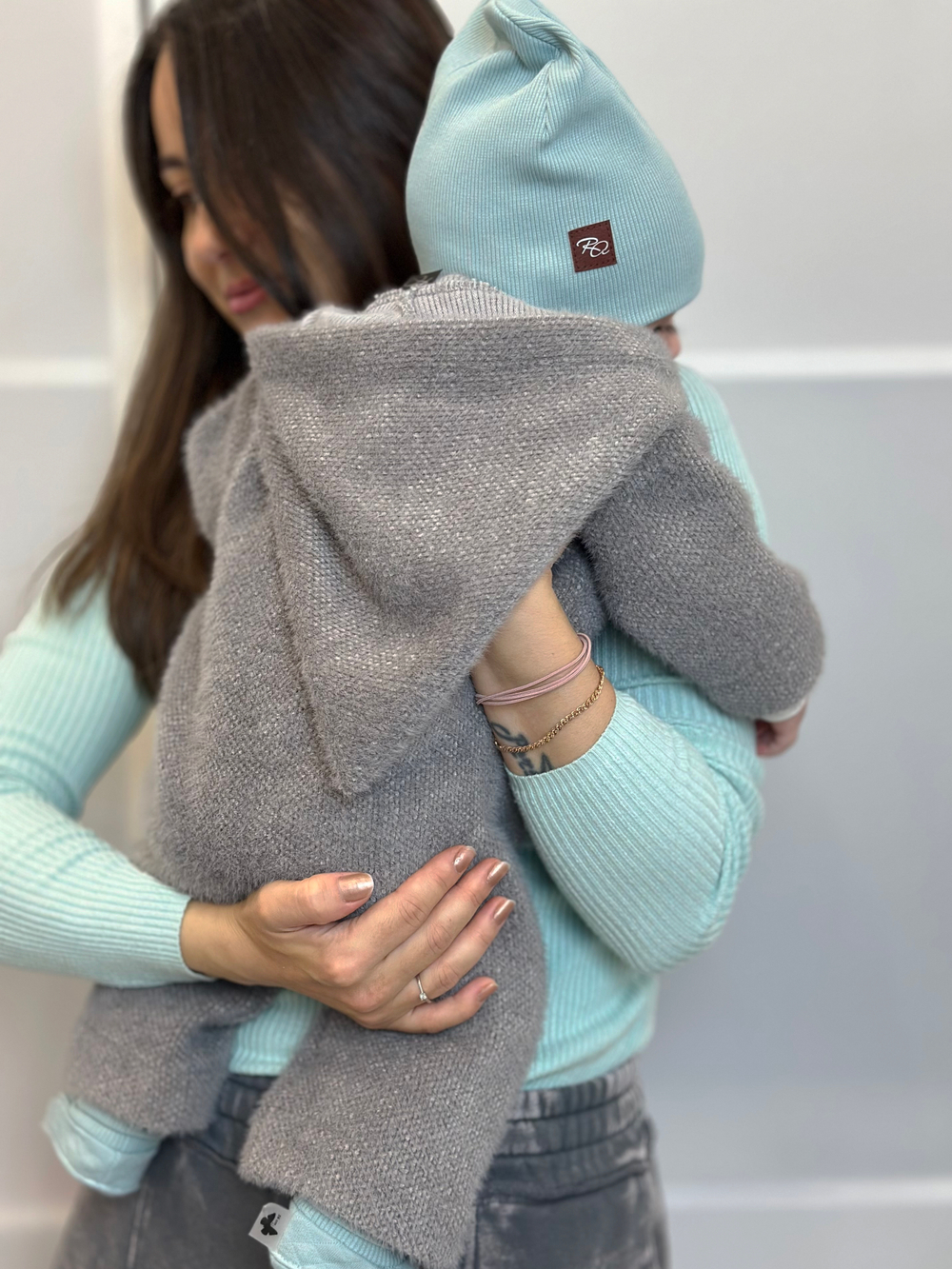 Утепленные пинетки RinaAmari Эвкалипт