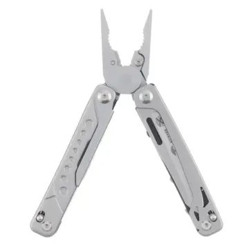 Мультитул Stinger, 105 х 38 мм, 19 функций, нержавеющая сталь, серебристый, в комплекте нейлоновый чехол, в картонной коробке