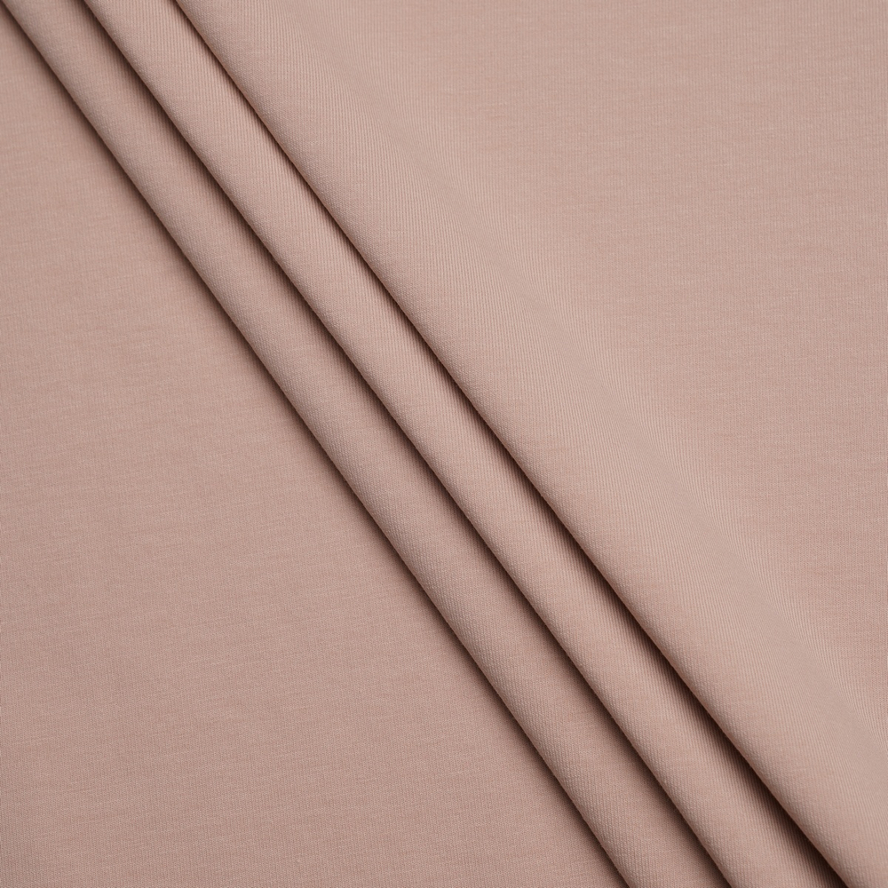 Футер 2-х нит., 92% хлопок, 8% ПУ(эластан), 250 гр/м2, бежевый (10844)