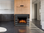 Портал Firelight Moderno 25 шпон чёрный дуб