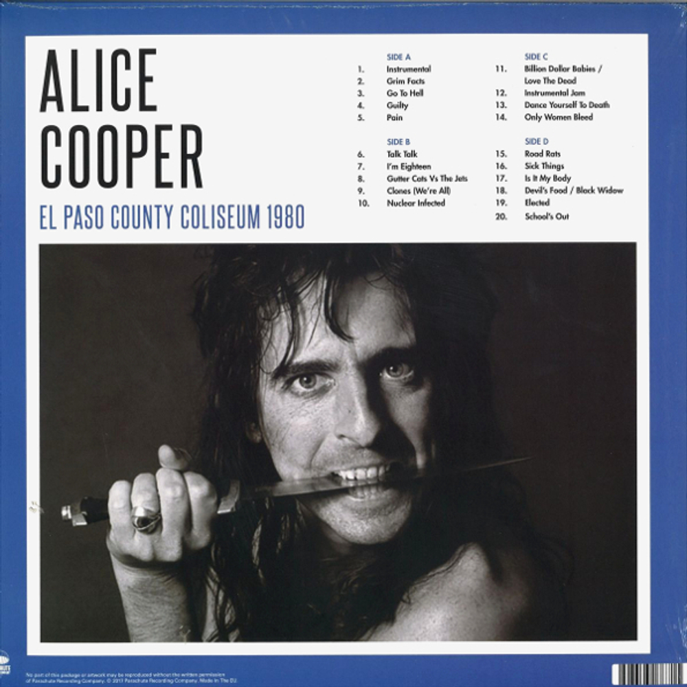 Alice Cooper / El Paso County Coliseum 1980 (2LP)
