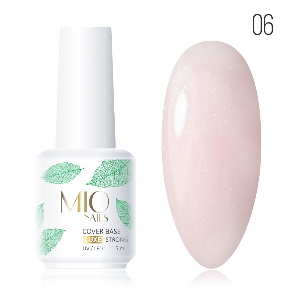 Mio Nails Base strong shimmer 06, 15 мл