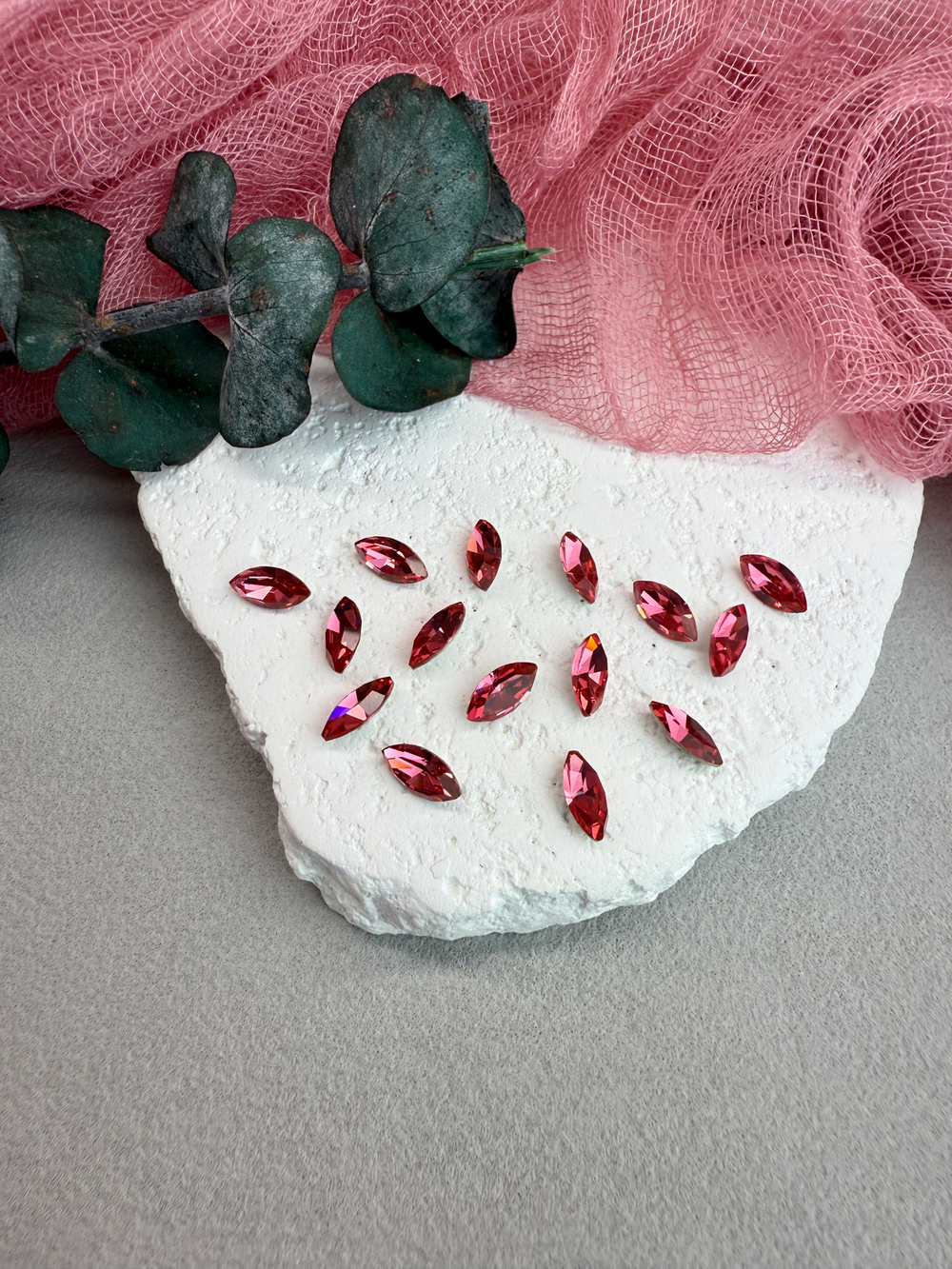 Наветт Navette 10*5 мм, Light fuchsia