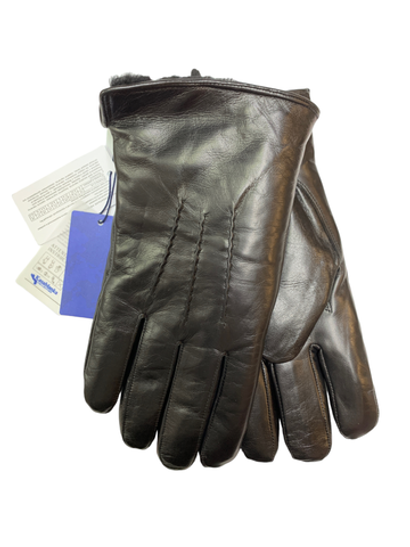 Перчатки. Мужские. Материал верха: Кожаные люкс качества. Подклад: Мутон. 5 шт в упаковке.