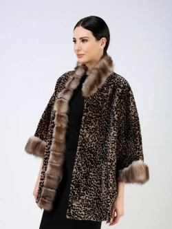 Шуба зимняя дубленка натуральная