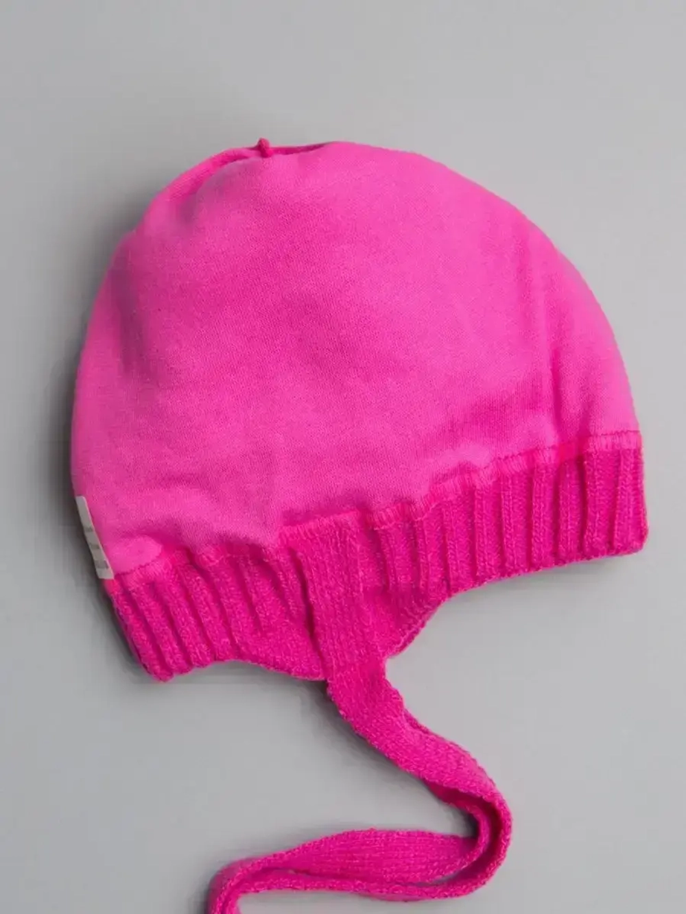 Шапка для девочки с ушками осенняя