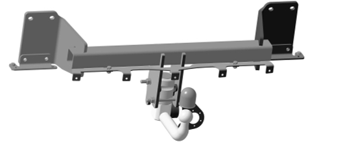 Фаркоп WESO 4761-D2 быстросъемный на BMW X5 (G05) 2018-