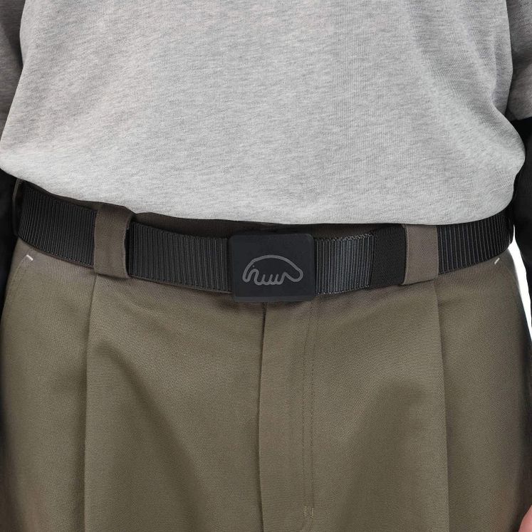 Ремень ANTEATER Belt LOGO пластик, черный