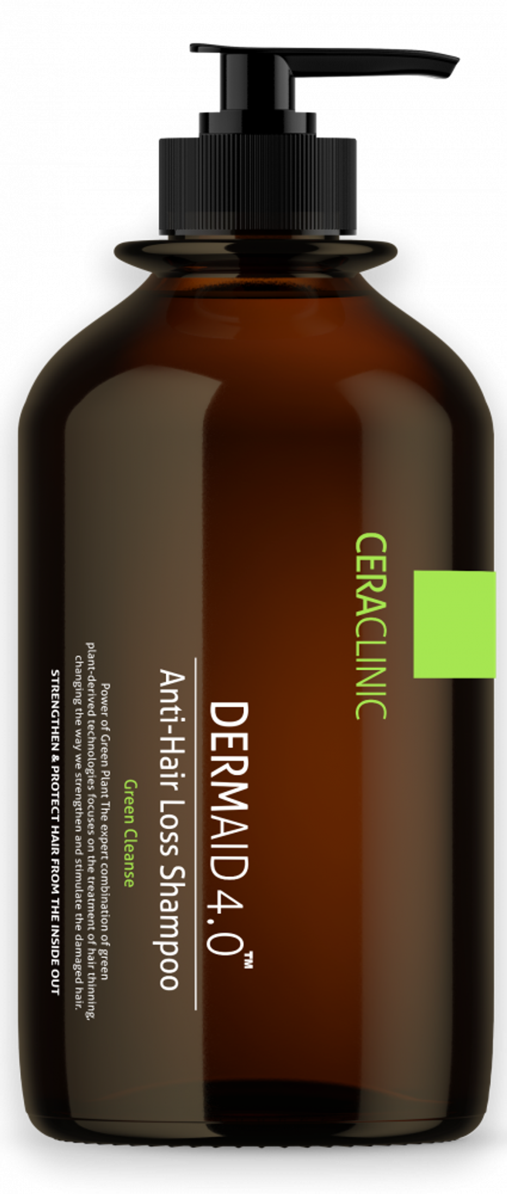 [Ceraclinic] Dermaid 4.0 Anti-Hair Loss Shampoo Green Cleanse - Шампунь для волос против выпадения, 1000 мл