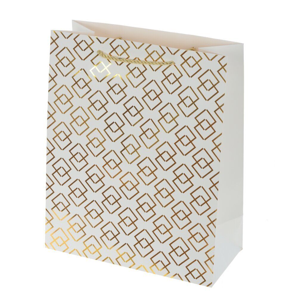 GAEM Пакет подарочный M (бумага 210г/м2, блок микс 12шт), L26 W12 H32 см, 4в.