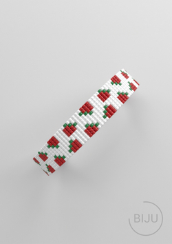 Схема LOOM, Схема браслета на станке, узор из Miyuki Delica 11/0, файл PDF, №405L