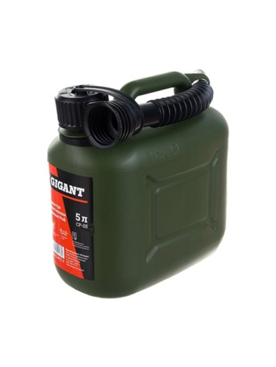 Канистра пластиковая зеленая Profi 5 л Gigant CP-05