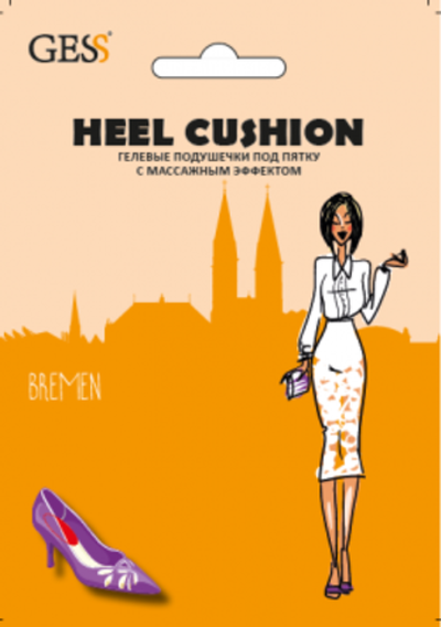 Гелевые подушечки под пятку с массажным эффектом HEEL CUSHION