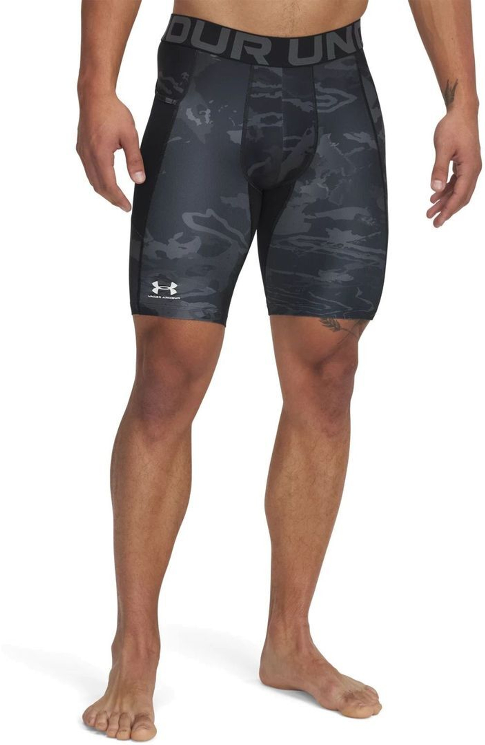 Шорты Under Armour UA HG Armour Printed Lg Sts черн
