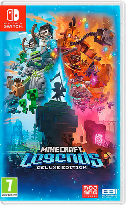 Minecraft Legends Deluxe Edition [Switch, русская версия]