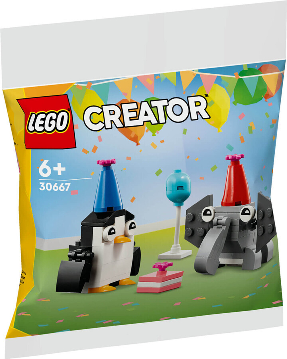 Конструктор LEGO Creator 30667 День рождения животных
