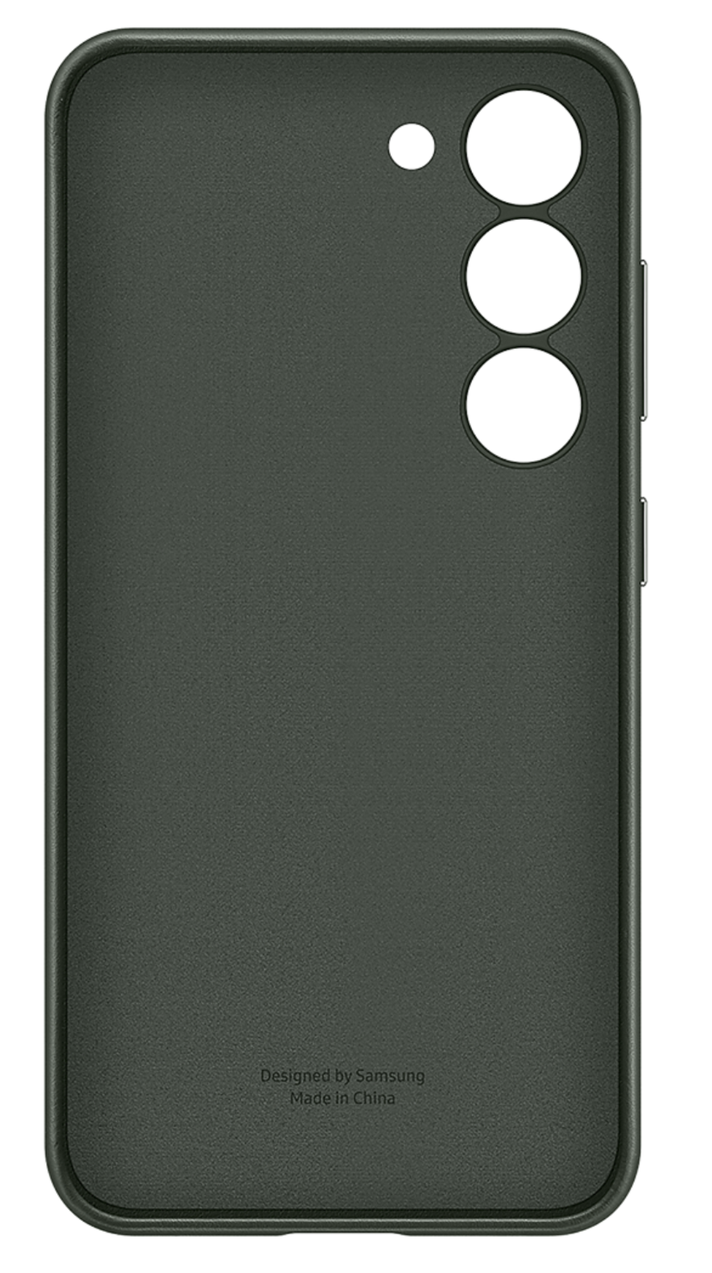Чехол Samsung Leather Cover для Galaxy S23 (EF-VS911LGEGRU) зеленый