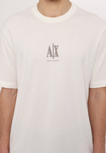 Armani Exchange Базовая футболка - Белый