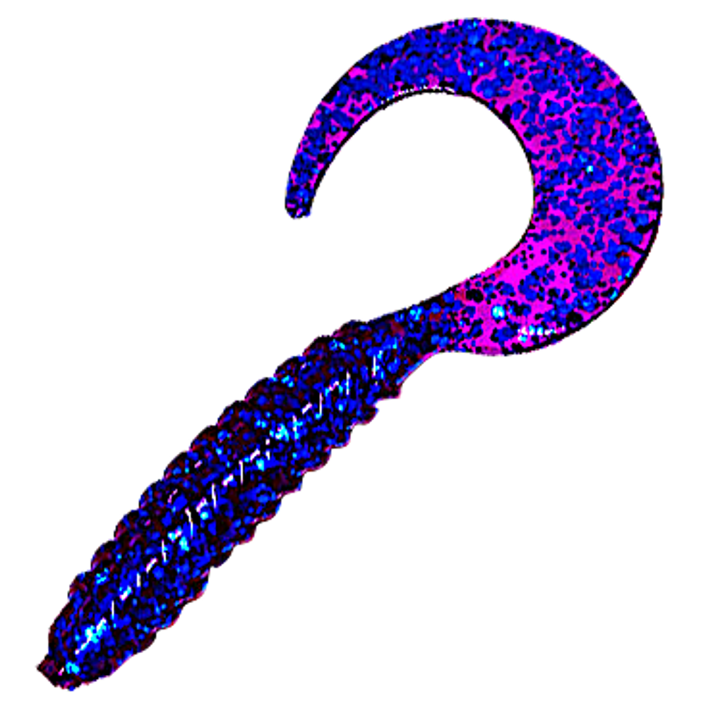Мягкая приманка Action Plastics 5FG Curl Tail Grub 10см 2.7г -