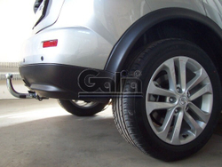 Фаркоп оцинкованный Galia N053A для Nissan Juke 2011- 2WD(паспорт и сертификат в комплекте)(без электрики)