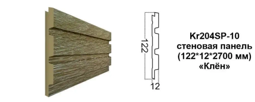 Декоративная панель Kr204SP-10/2.7