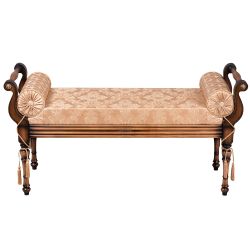 Банкетка Флоренция Орех(Д) Каледония Даймонд Мокка