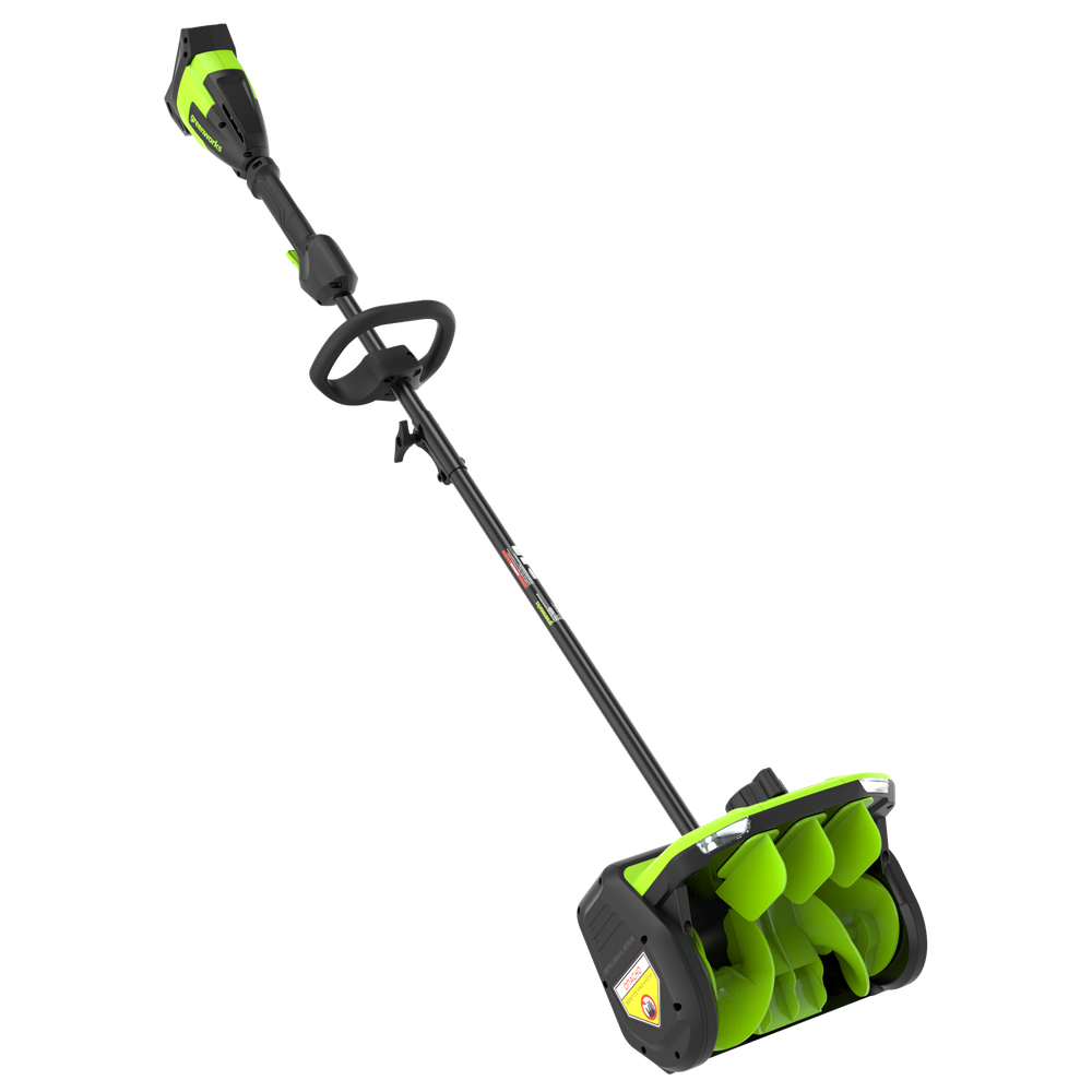 Аккумуляторная снегоуборочная лопата Greenworks GD40SS2 Арт. 2603107, 40V, 30 см, с регулируемым направлением выброса, бесщеточный, без АКБ и ЗУ