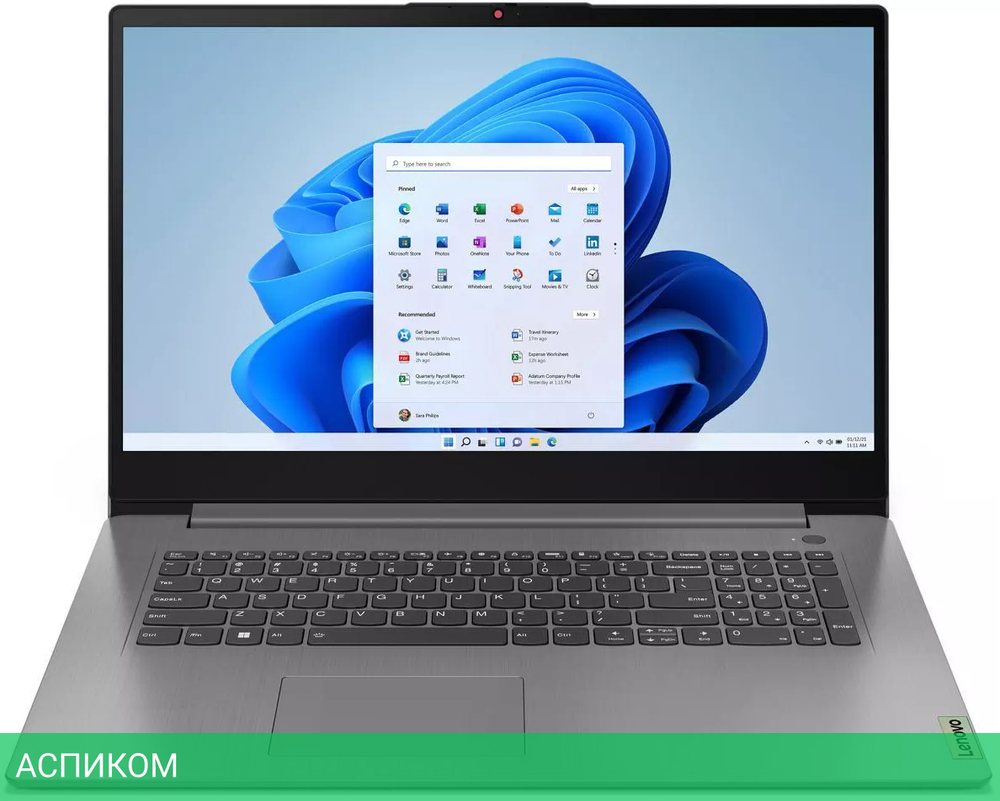 Ноутбук Lenovo IdeaPad 3 17IAU7 82RL005GRK