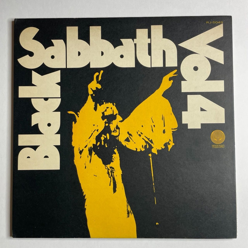 Винтажная виниловая пластинка LP Black Sabbath Vol 4 (Japan 1972) (No Obi) Snowblind (Big Swirl)