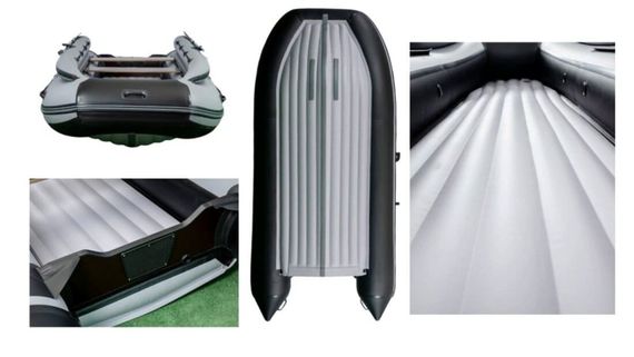 Лодка ПВХ RIVERBOATS 390 НДНД с фальшбортом