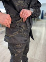 Костюм горка 6 весна лето / черный мультикам