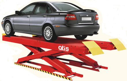 X550A Ножничный подъемник под сход развал, 5.5 т.