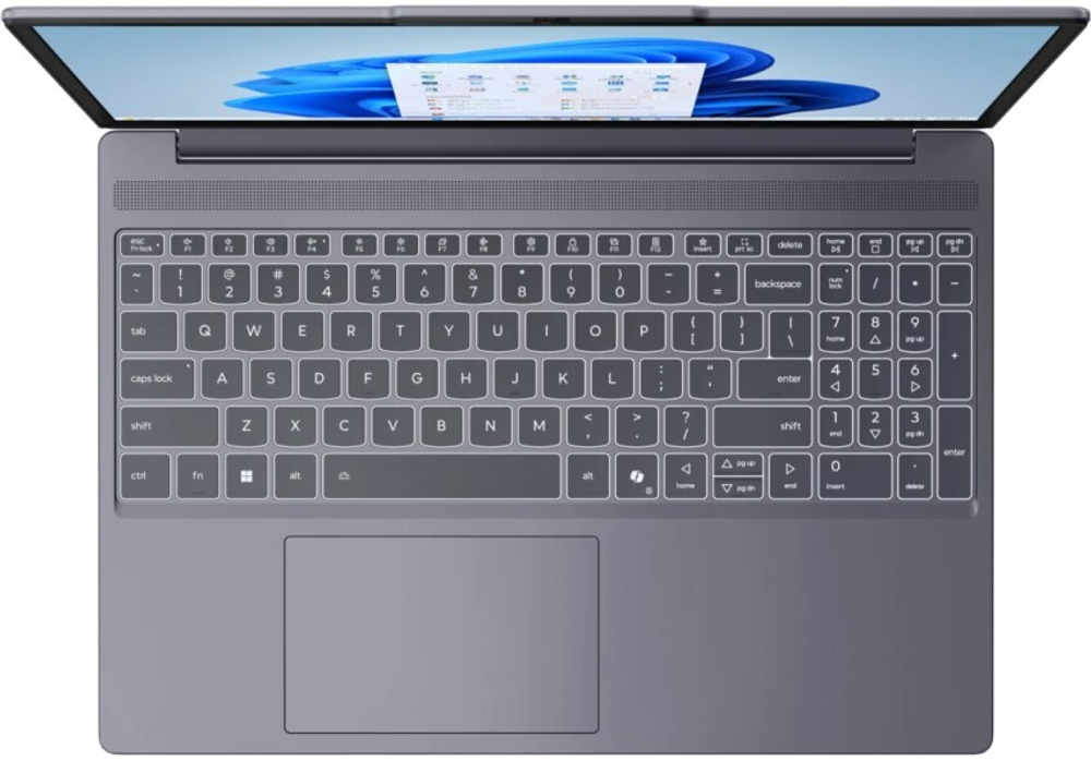 Ноутбук  Lenovo IdeaPad Slim 3 15AHP10 15.3 ", Ryzen 5, 16 Гб RAM, 512 Гб SSD, Radeon 740M, Серый