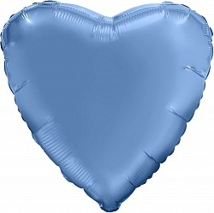 Сердце 18" Синий Китай Д52