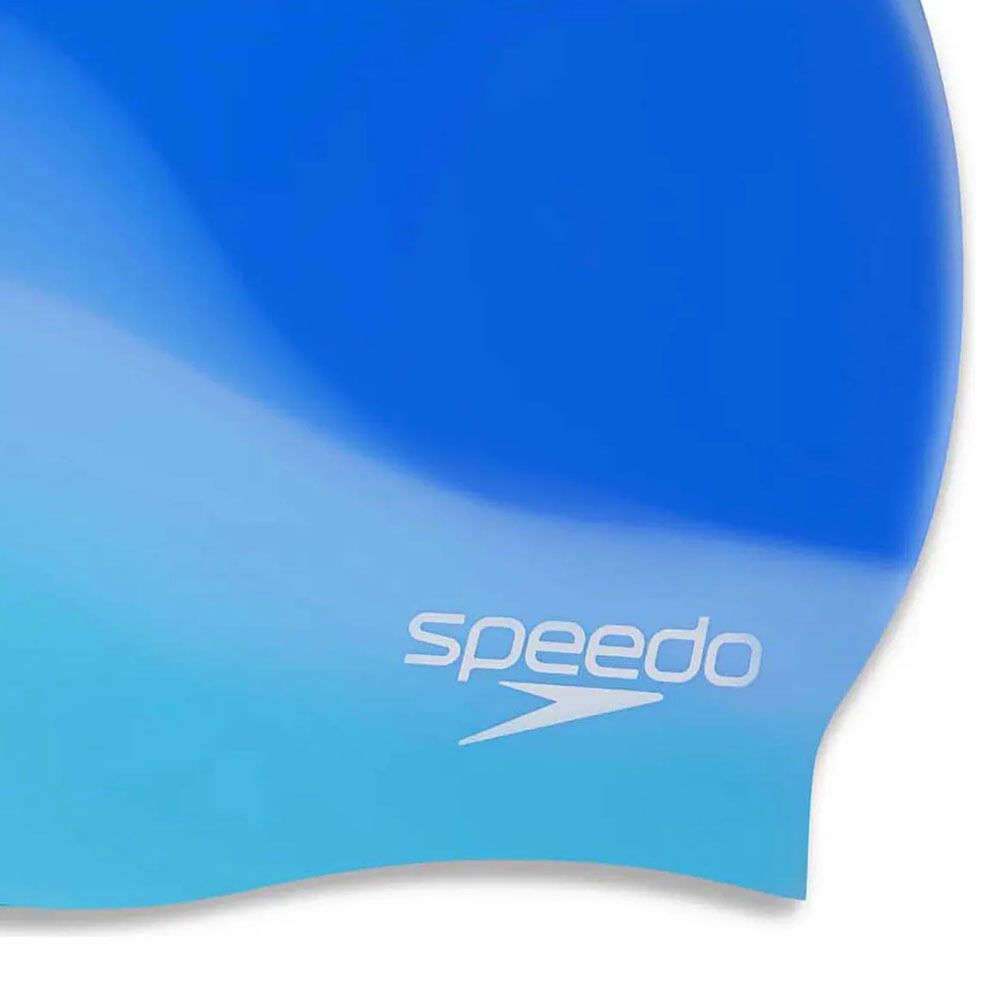 Шапочка для плав. SPEEDO Multi Color Silicone Cap, 8-0616915334, СИНЕ-ГОЛУБОЙ, силикон