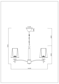 Подвесная люстра Arte Lamp