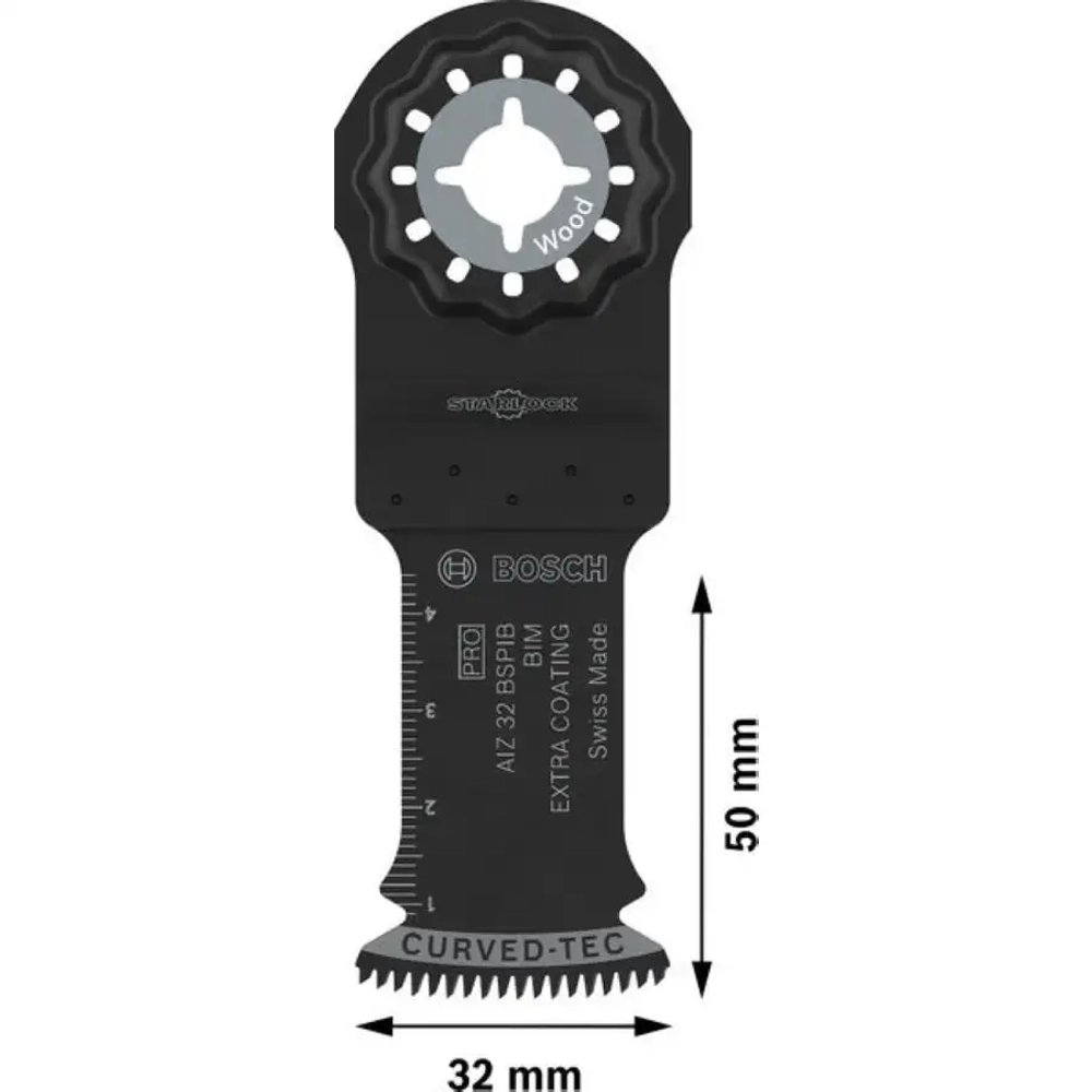 Погружное пильное полотно PRO AIZ 32 BSPIB 32х50 мм BOSCH 2608669070