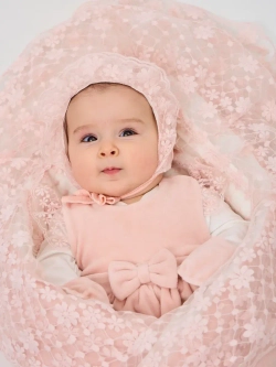 Конверт на выписку с переноской новорождённому зимний