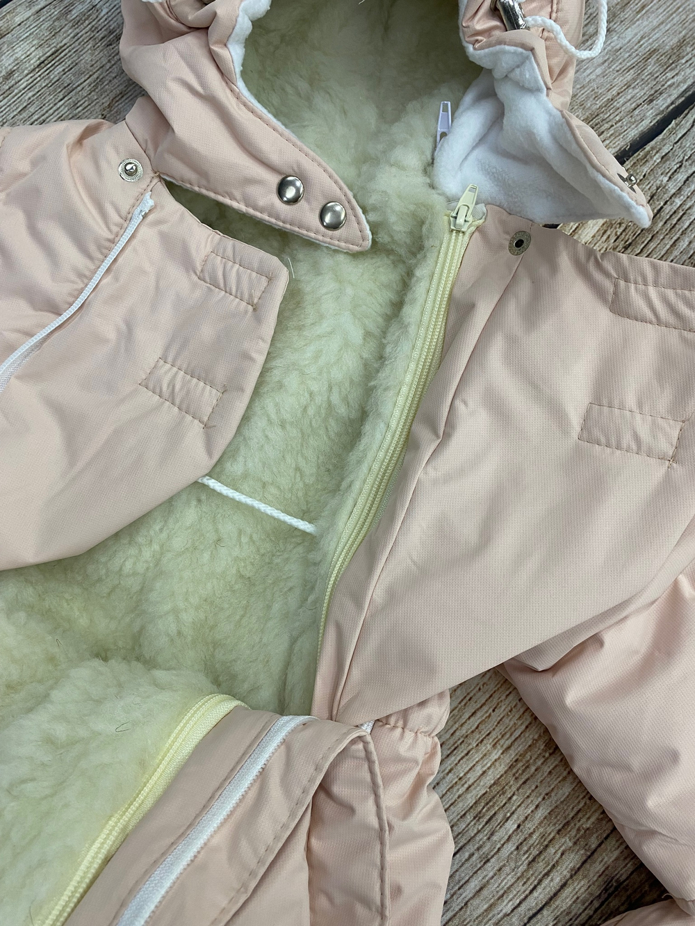 Комбинезон-трансформер А 72-21 "Rusland" зима-весна с отстёгивающимся мехом