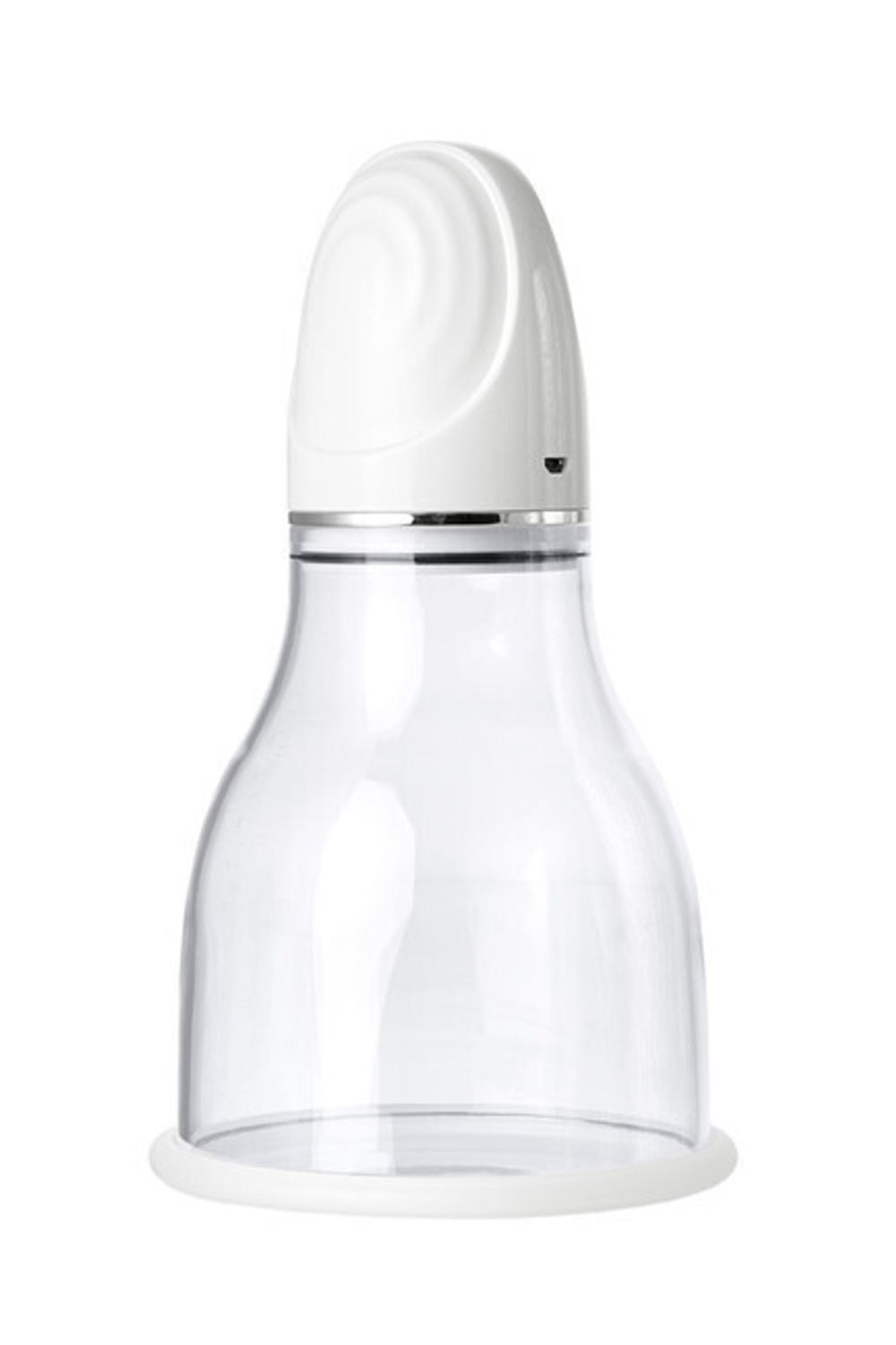 Вакуумная помпа для груди Erotist Adult Toys (Цвет: белый)