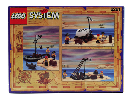 Конструктор Пираты LEGO 6261 Рафт Рейдеры