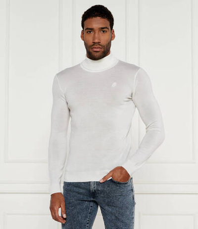 Шерстяной гольф Karl Lagerfeld - белый(655058 544399)