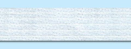 Кромка клеевая,20 мм, цв. белый